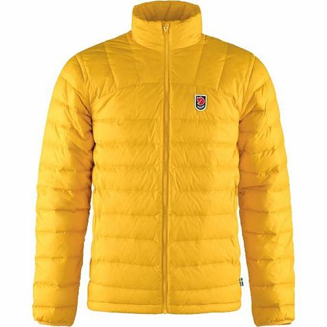 Fjällräven Expedition Down Jacket Yellow Singapore For Men (SG-153324)